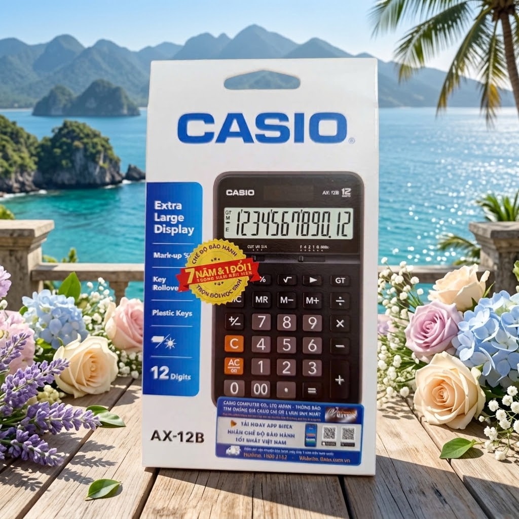 Máy Tính Casio AX 12B